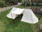 Long Double Tent - 3 x 12 m - cotton