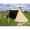 Geteld Tent - 3 x 5 m - LINEN (Wooden Construction Poles : yes - Iron Tent Pegs : yes - Yute Ropes: no)